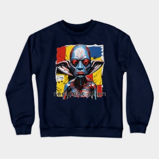 resident alien Crewneck Sweatshirt